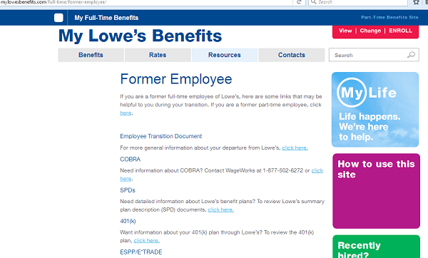 myloweslife and mylowesbenefits