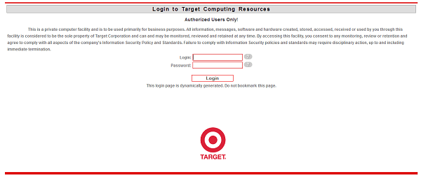 Target Schedule Login